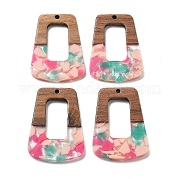Подвески из смолы и ореха FIND-R051-02F