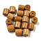 Sandalwood Beads, Barrel, Undyed, Sandy Brown, 8x8mm, Hole: 1.8mm, about 975pcs/500g