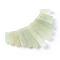 New Jade Pendants Sets, Graduated Fan Pendants, Focal Beads, Rectangle, 11~30x4~5x4mm, Hole: 1mm, 13pcs/set