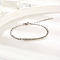Stylish Stainless Steel Long Chain Bracelet for Women's Daily Wear