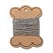 Tarnish Resistant 304 Stainless Steel Cable Chains, Soldered, Flat Oval, with Spool, Stainless Steel Color, 1.5x1.2mm