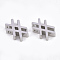Tarnish Resistant 304 Stainless Steel Pendants, Mark #, Stainless Steel Color, 12.5x13x3mm, Hole: 1.8mm