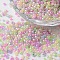 12/0 Ceylon Pearl Luster Plated Round Glass Seed Beads, Mixed Color, 2~3x1.5~2mm, Hole: 0.8~1mm, about 37500pcs/pound