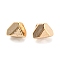 CCB Plastic Beads, Triangle, Light Gold, 5x5x5mm, Hole: 1mm