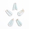 Natural Hemimorphite Pendants, for Jewelry Making, Wing, 43~44.5x10~11x3.5~5mm, Hole: 1.2mm
