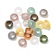 Mixed Gemstone Bead Frame, Ring, 10~10.5x3.5~4mm, Hole: 1.2mm, Inner Diameter: 5mm