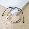 Bohemian Shell Braided Beaded Bracelets, Summer Beach Vacation Bracelets for Women