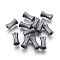 Brass Beads, Long-Lasting Plated, Lead Free & Cadmium Free & Nickel Free, Bamboo Stick, Matte Gunmetal, 11x6x4mm, Hole: 3mm