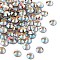 Preciosa® Crystal Hotfix Flatback Stones, Czech Crystal, Round(438 11 612 Chaton Rose VIVA 12 ®), 90300 200 Light Peach AB, SS10(2.7~2.9mm)