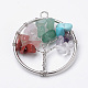 Природные и синтетические Gemstone подвески G-S271-23A-01-1