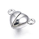 Латунные магнитные застежки с петлями KK-N233-085P-NF-3
