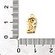 Латунные микро проложить кубического циркония подвески KK-C117-04B-G-3