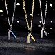 12 шт. подвески из нержавеющей стали 304 двух цветов STAS-UN0023-61-3