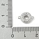 Латунные текстурированные соединительные подвески KK-M326-12P-3