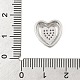 Латунные микро проложить кубического циркония слайд подвески ZIRC-I068-07P-4