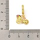 Стойки обшивки латунь кулон KK-H456-13G-3