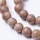 Натуральное дерево бисер нитей X-WOOD-J001-02-10mm-5