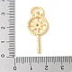 Подвески из латуни с прозрачным фианитом KK-U064-12G-3