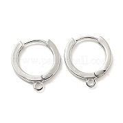 Латунная фурнитура для серег EJEW-L211-012B-P