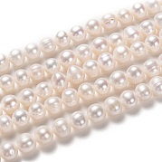 Нити из натурального культивированного пресноводного жемчуга PEAR-L033-18-01