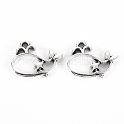 Подвески с подставкой из тибетского сплава TIBE-S323-115AS-RS