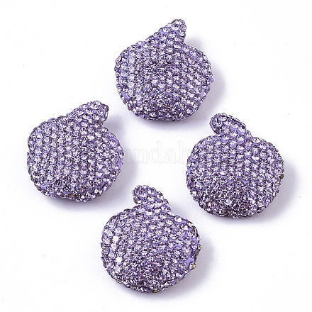 Ручной полимерной глины шариков Rhinestone RB-T017-07C-1