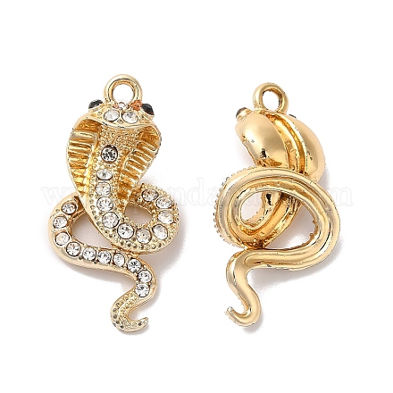 Подвески из сплава со стразами RB-L036-VF896-2-1