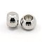 Non-Tarnish Stainless Steel Color, 12mm, Hole: 6mm