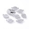 Tarnish Resistant 201 Stainless Steel Links connectors, 15x9x0.5mm, Hole: 1mm