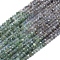 Natural Kyanite/Cyanite/Disthene Beads Strands, Gradient Color, Gradient Style, Round, Faceted, 2.5mm, Hole: 0.5mm, about 179pcs/strand, 14.96 inch(38cm)