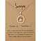 Alloy Constellation Pendant Necklaces, Golden, Scorpio, 17.13 inch(43.5cm)