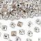 Preciosa® MAXIMA Crystal Fancy Stones, Czech Crystal, 435 23 615 Square, Dura Foiling, 00030 Crystal, 6x6mm
