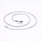Tarnish Resistant 304 Stainless Steel Herringbone Chain Necklaces, Stainless Steel Color, 17.71 inch(45cm), 2.5mm