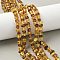 Natural Amber Beads Strands, Nuggets, Tumbled Stone, 6~8x5~7x3~5mm, Hole: 0.6mm, about 86pcs/strand, 14.76 inch(37.5cm)