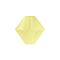 Preciosa® Crystal Beads, Czech Crystal, Bicone(451 69 302 Rondelle), 80250 840 Acid Yellow Matt, 6mm, Hole:1mm