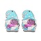 Momther's Day Wooden Pendants, Santa Claus, 49.5x30.5x2.5mm, Hole: 2mm,