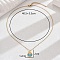 Ocean Blue Beach Vacation Necklace with Unique Design