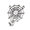 Halloween 201 Stainless Steel Pendants, Anti-Tarnish, Spider, 24.5x19x1mm, Hole: 1.4mm