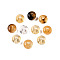 Transparent Acrylic Beads, Rondelle, Peru, 7x4mm, Hole: 1.8mm, about 3300pcs/500g