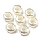 ABS Imitation Pearl Beads, Rondelle, 11x5.5mm, Hole: 5mm