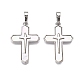 Подвески из латуни и ракушек KK-N254-209P-1