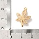 Латунные микропаве прозрачные подвески с фианитом KK-M294-05G-02-3