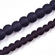 Прозрачные стеклянные бусины GLAA-T032-T4mm-MD03-4