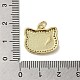 Латунные микро проложить кубического циркония подвески KK-Q808-13G-3