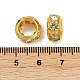 Латунные бусины со стразами  KK-U071-02B-01G-3