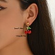 Латунные болтающиеся серьги JI9518-4-1