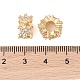 Латунные микропаве из прозрачного кубического циркония KK-B100-005G-3