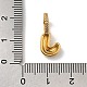 Латунные микро проложить кубического циркония подвески KK-K345-13J-G-3