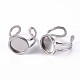 Фурнитура для манжетного кольца из нержавеющей стали 201 STAS-S080-040B-P-5