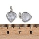 Латунные микро проложить кубического циркония подвески KK-Z120-05P-01-3